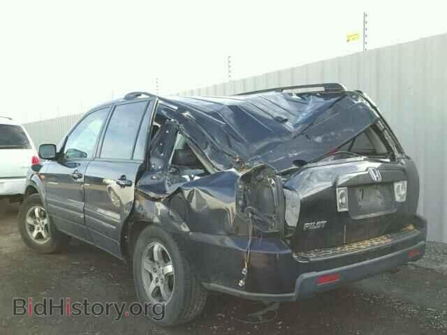 2006 HONDA PILOT - VIN: 5FNYF28516B007451 - Фото 3