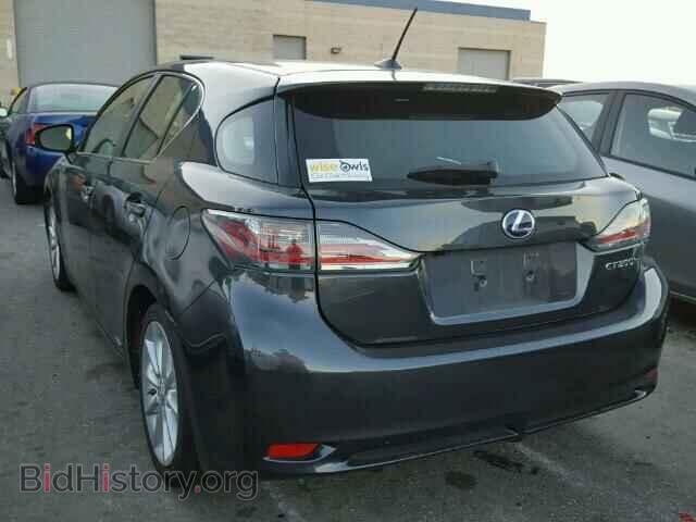 2011 LEXUS CT 200 - VIN: JTHKD5BH8B2038109 - Фото 3