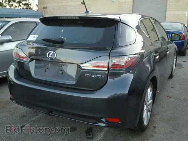2011 LEXUS CT 200 - VIN: JTHKD5BH8B2038109 - Фото 4