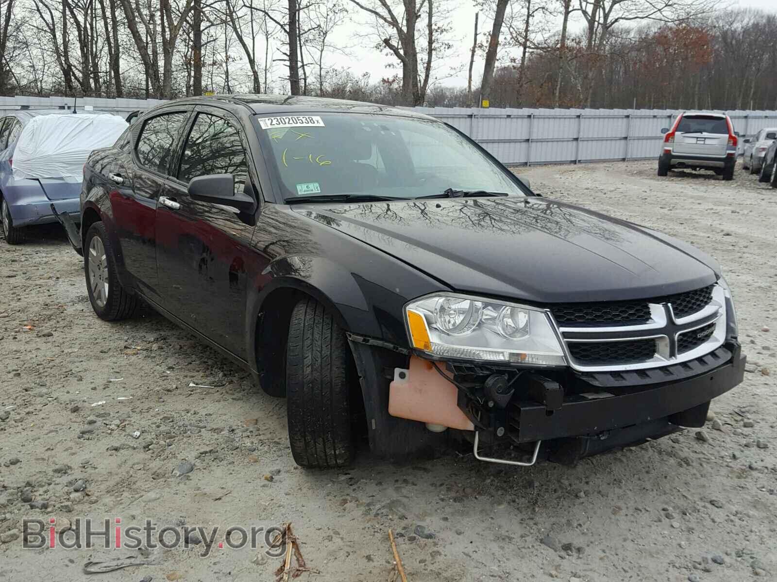 Photo 1C3CDZAB8DN752273 - DODGE AVENGER 2013