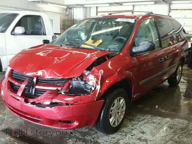 2007 DODGE CARAVAN - VIN: 1D4GP24R47B254570 - Фото 2