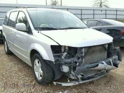 2010 Dodge CARAVAN Grand Cara, silver — VIN 2D4RN5D18AR200353, Copart