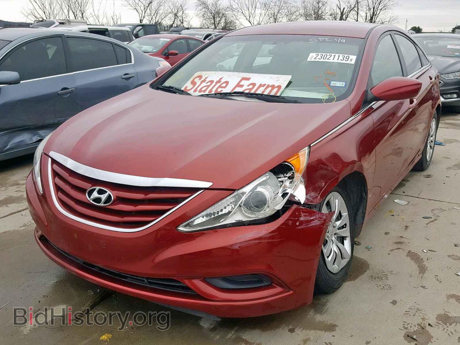 2012 HYUNDAI SONATA - VIN: 5NPEB4ACXCH456854 - Фото 2