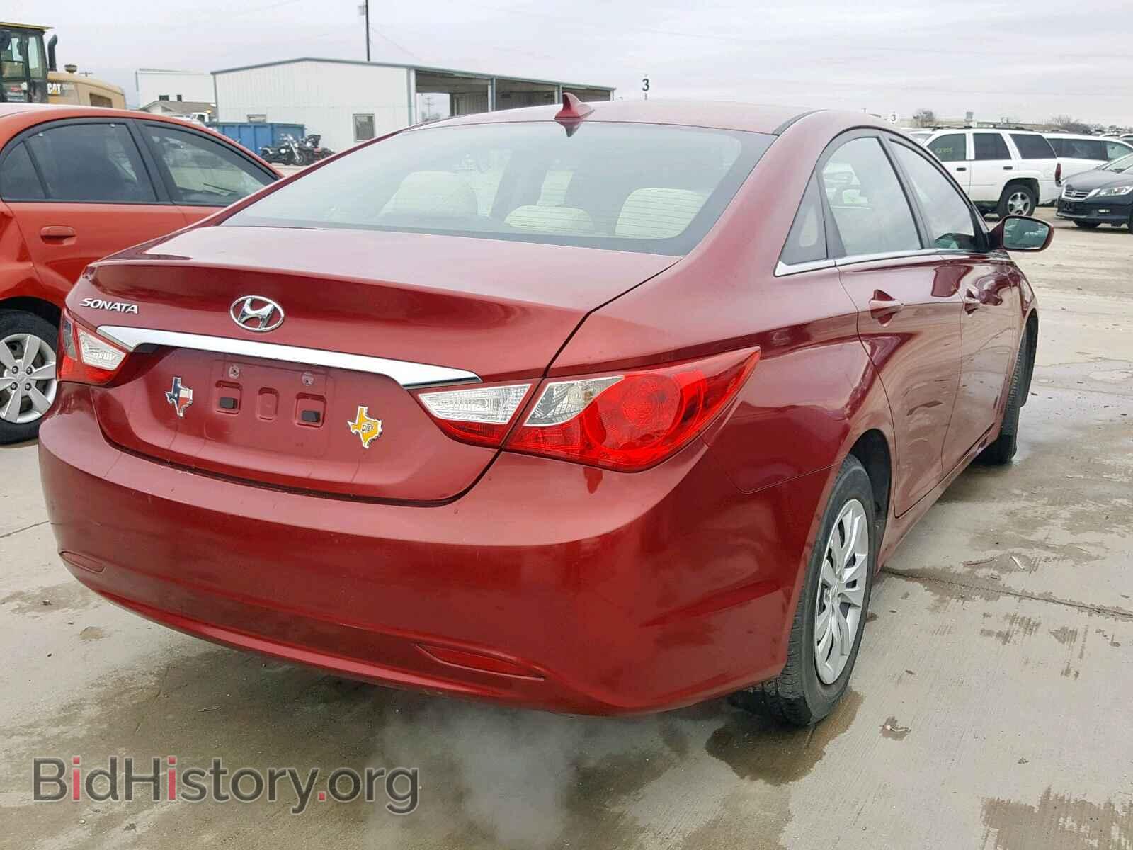 2012 HYUNDAI SONATA - VIN: 5NPEB4ACXCH456854 - Фото 4