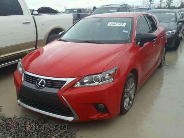 2014 LEXUS CT 200 - VIN: JTHKD5BH6E2184268 - Фото 2