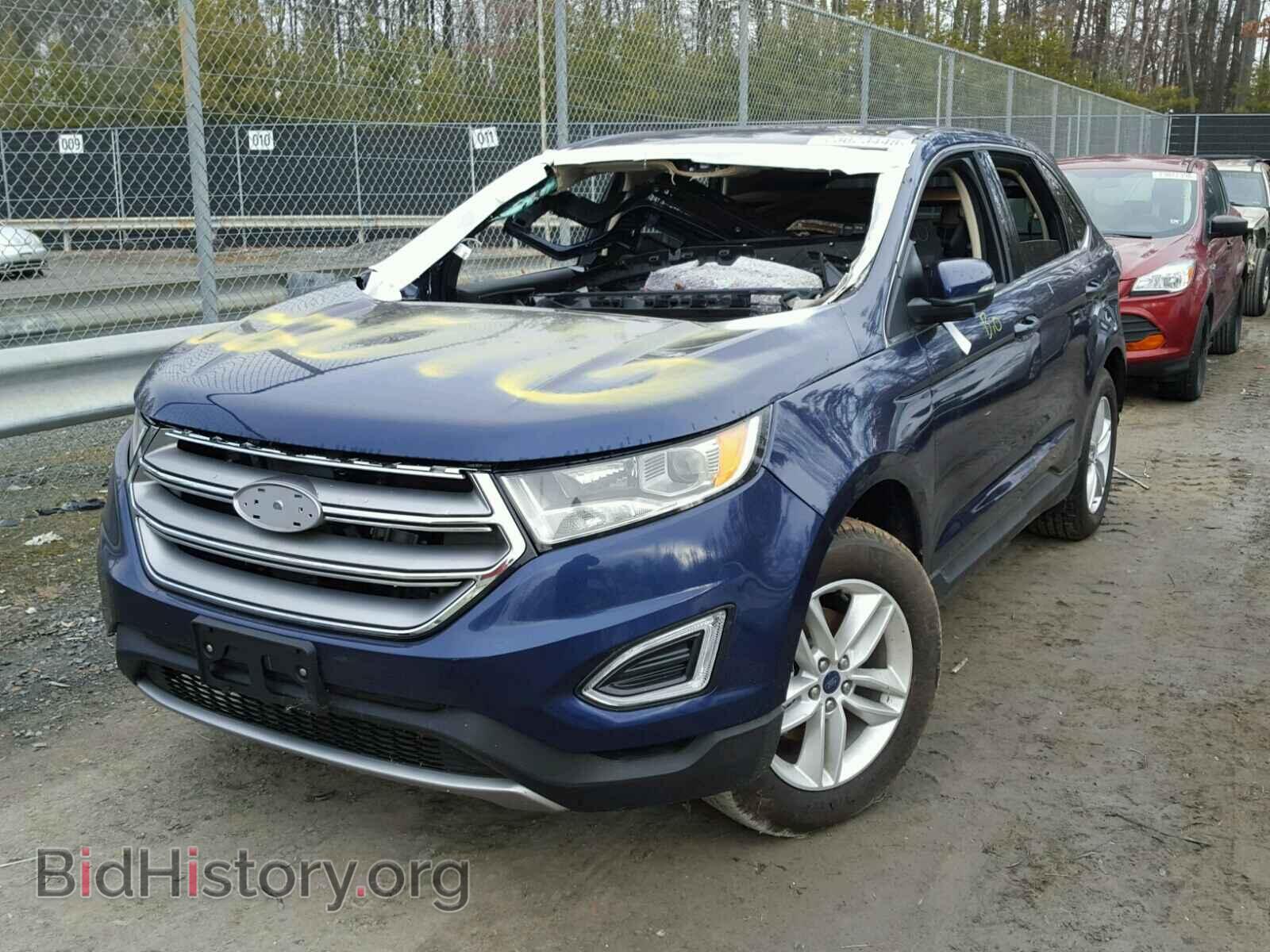 2016 FORD EDGE - VIN: 2FMPK3J99GBB02943 - Фото 2