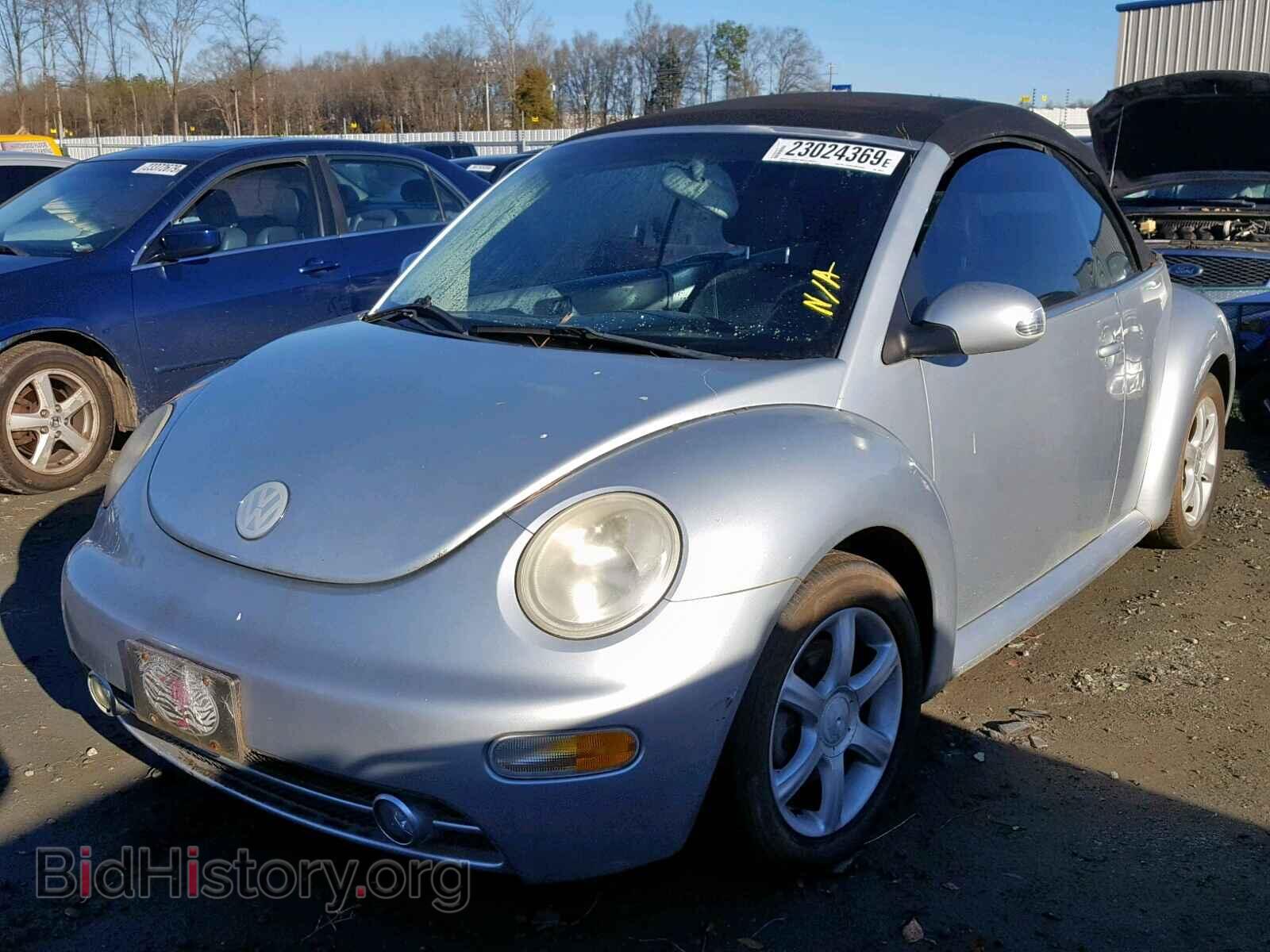 2004 VOLKSWAGEN BEETLE - VIN: 3VWCD21Y34M300813 - Фото 2