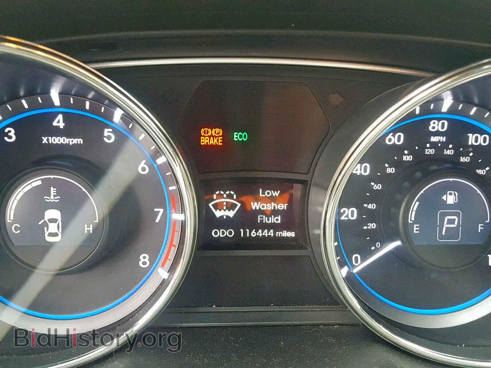 2012 HYUNDAI SONATA - VIN: 5NPEB4AC1CH367741 - Фото 8