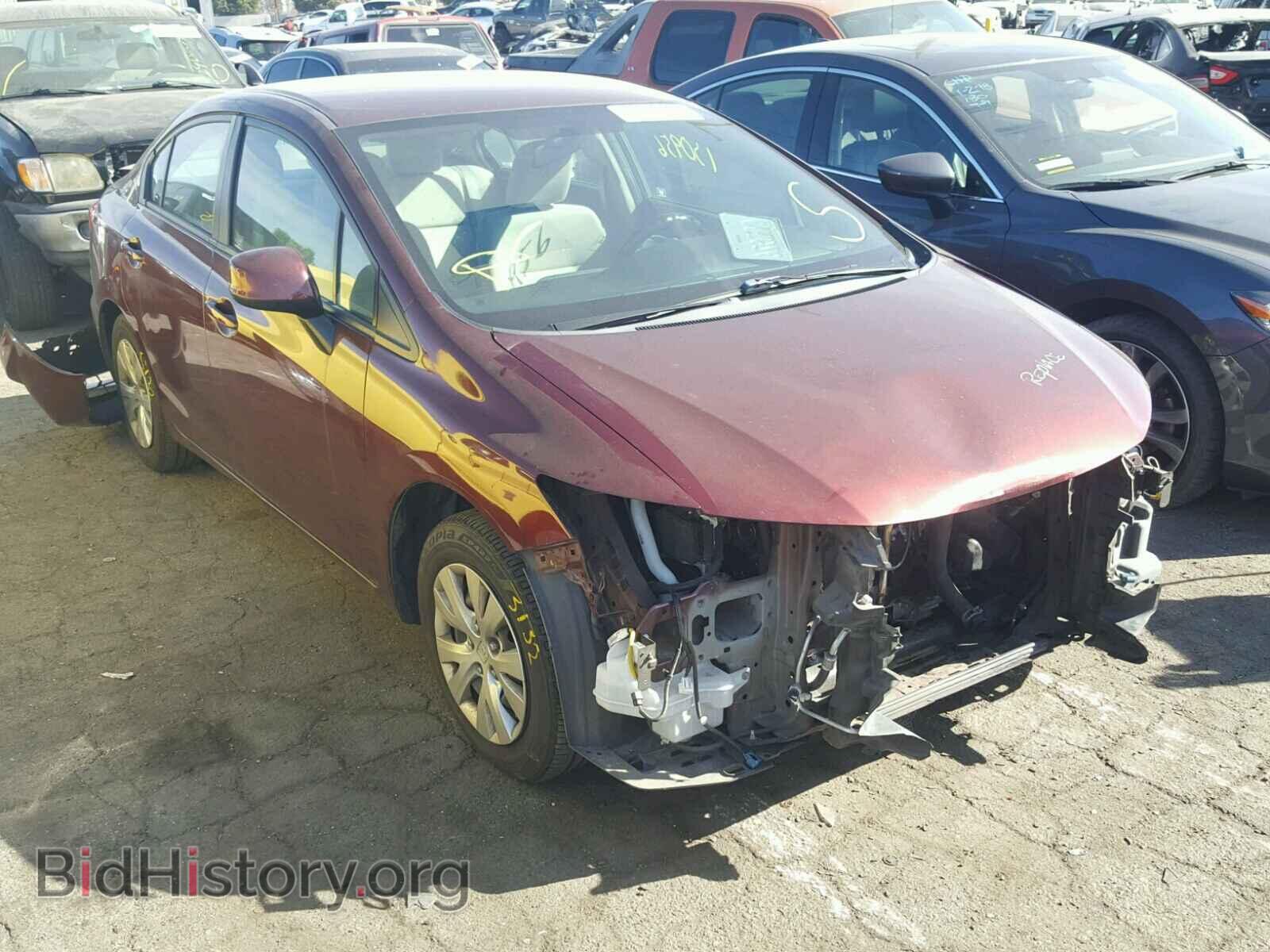 Photo 19XFB2F57CE344326 - HONDA CIVIC 2012