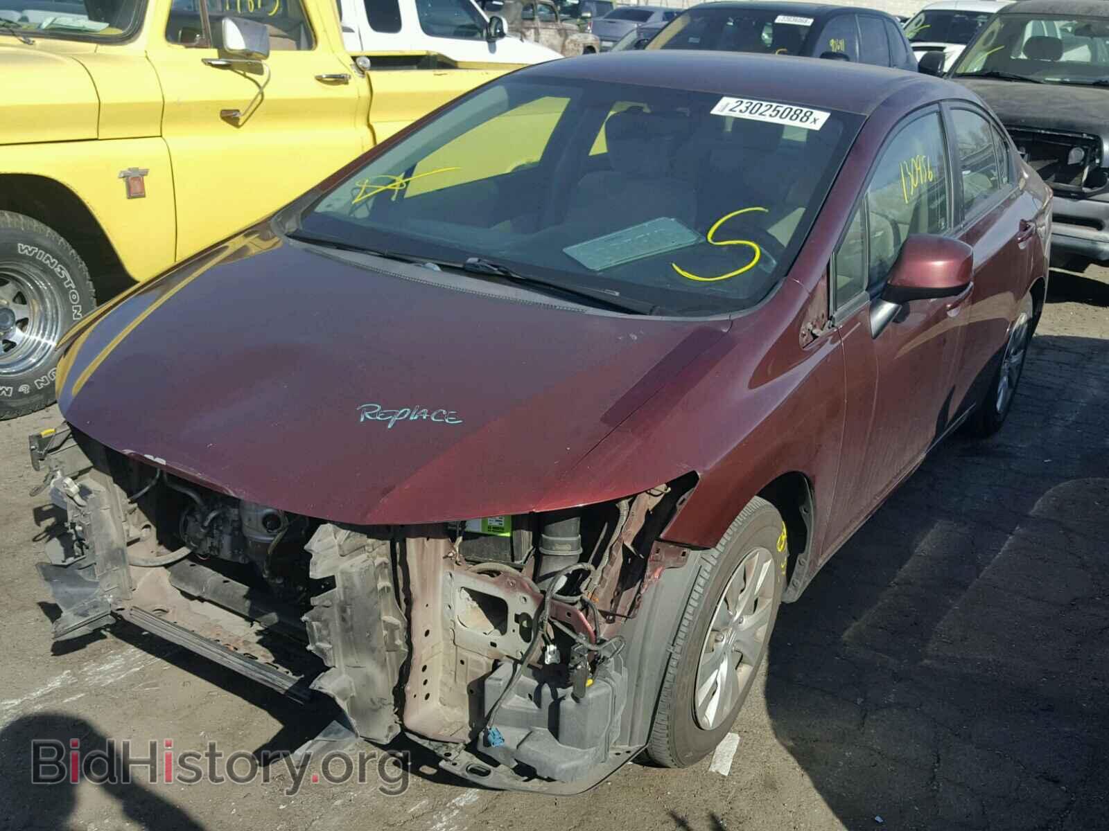 2012 HONDA CIVIC - VIN: 19XFB2F57CE344326 - Фото 2