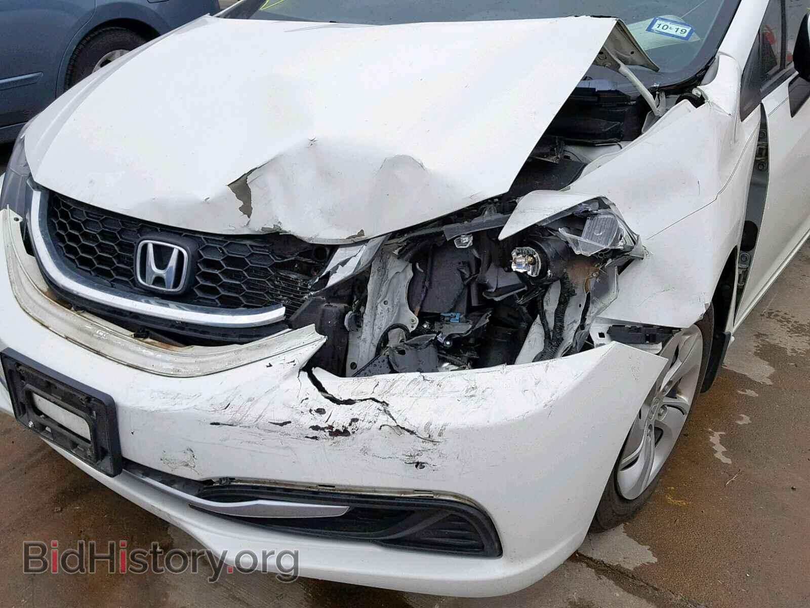 2014 HONDA CIVIC LX - VIN: 2HGFB2F54EH530351 - Фото 9