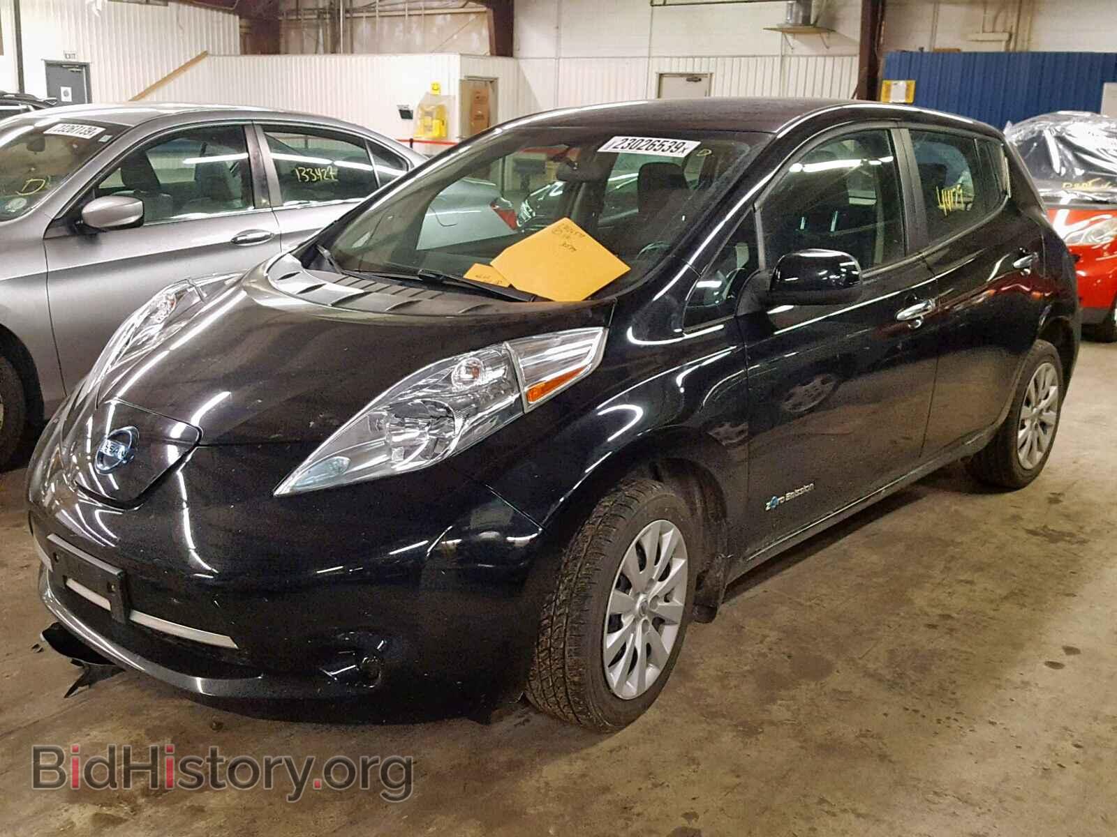 2015 NISSAN LEAF - VIN: 1N4AZ0CP2FC305399 - Фото 2