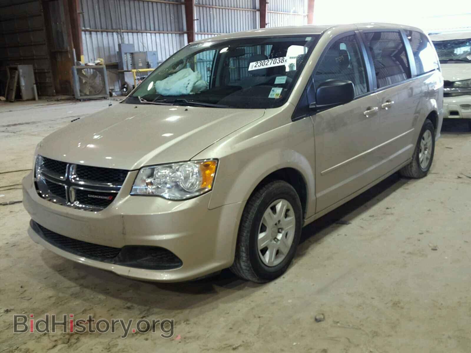 2013 DODGE CARAVAN - VIN: 2C4RDGBG1DR640650 - Фото 2