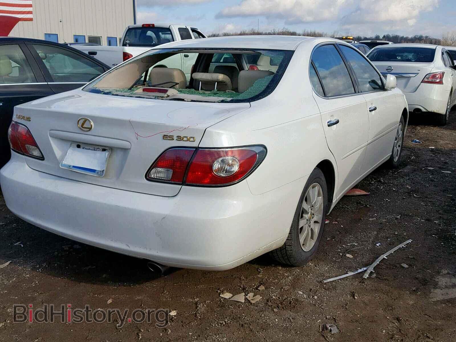 2003 LEXUS ES300 - VIN: JTHBF30G130090963 - Фото 4