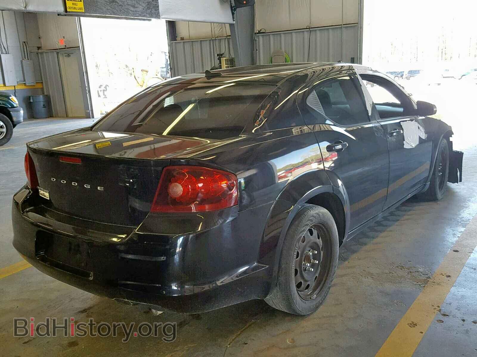 2014 DODGE AVENGER - VIN: 1C3CDZAB1EN155399 - Фото 4