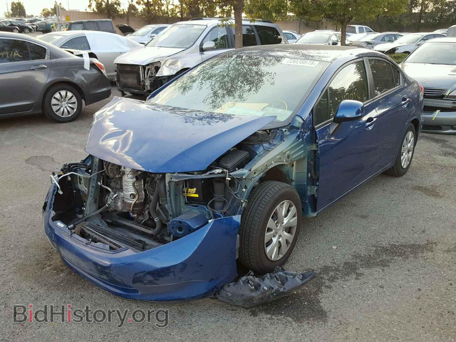 2012 HONDA CIVIC - VIN: 19XFB2F55CE321062 - Фото 2