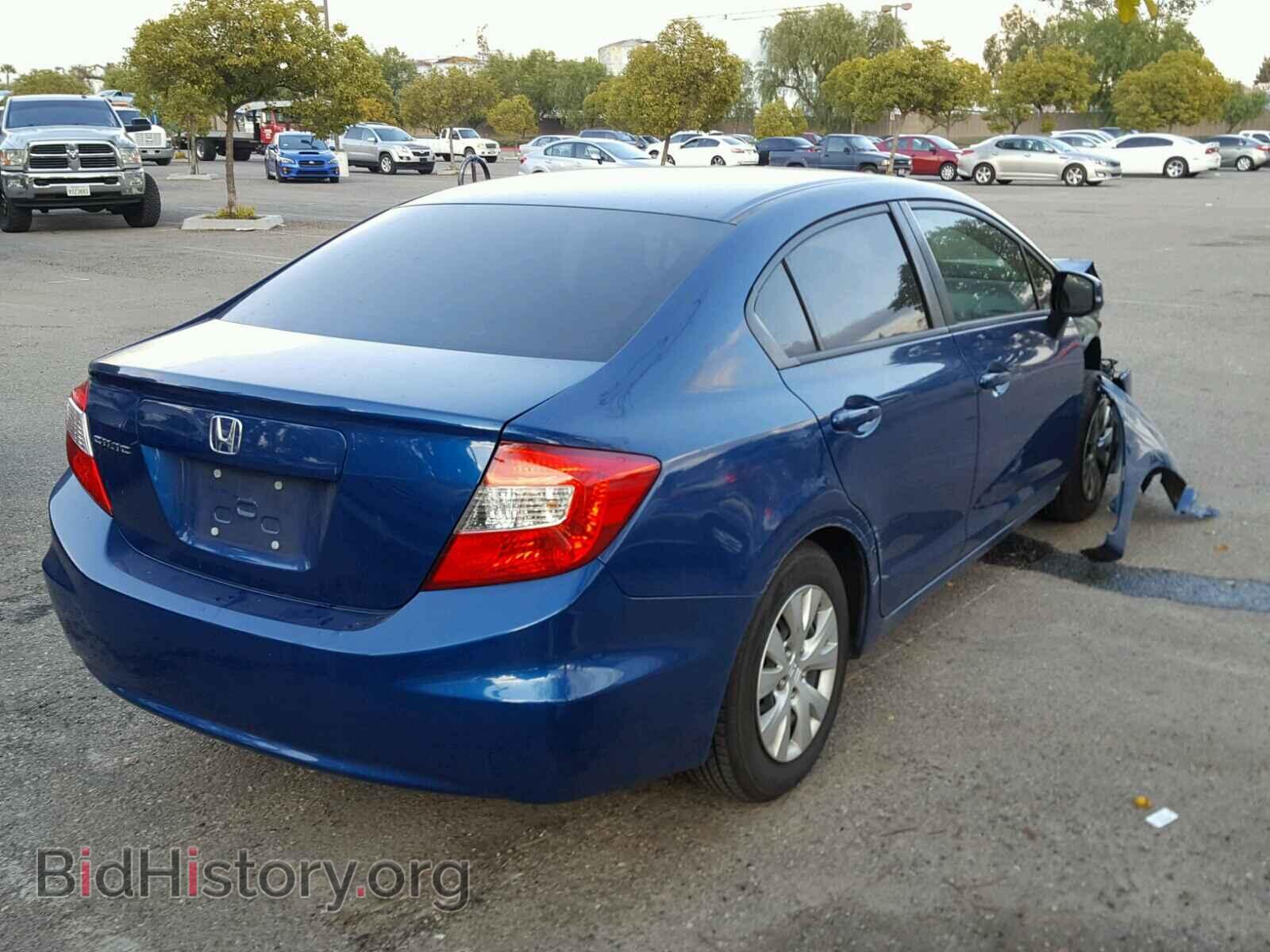 2012 HONDA CIVIC - VIN: 19XFB2F55CE321062 - Фото 4