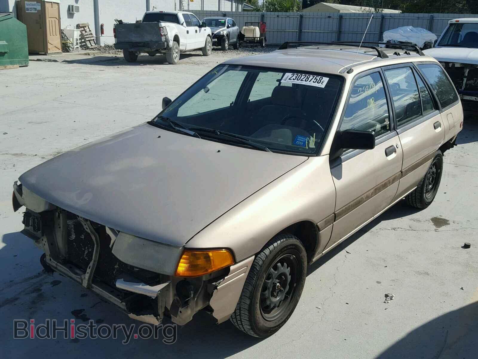 1993 FORD ESCORT - VIN: 1FAPP15J1PW285161 - Фото 2