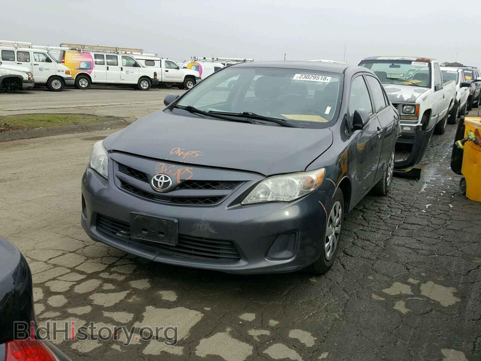 2011 TOYOTA COROLLA BA - VIN: 2T1BU4EEXBC660595 - Фото 2
