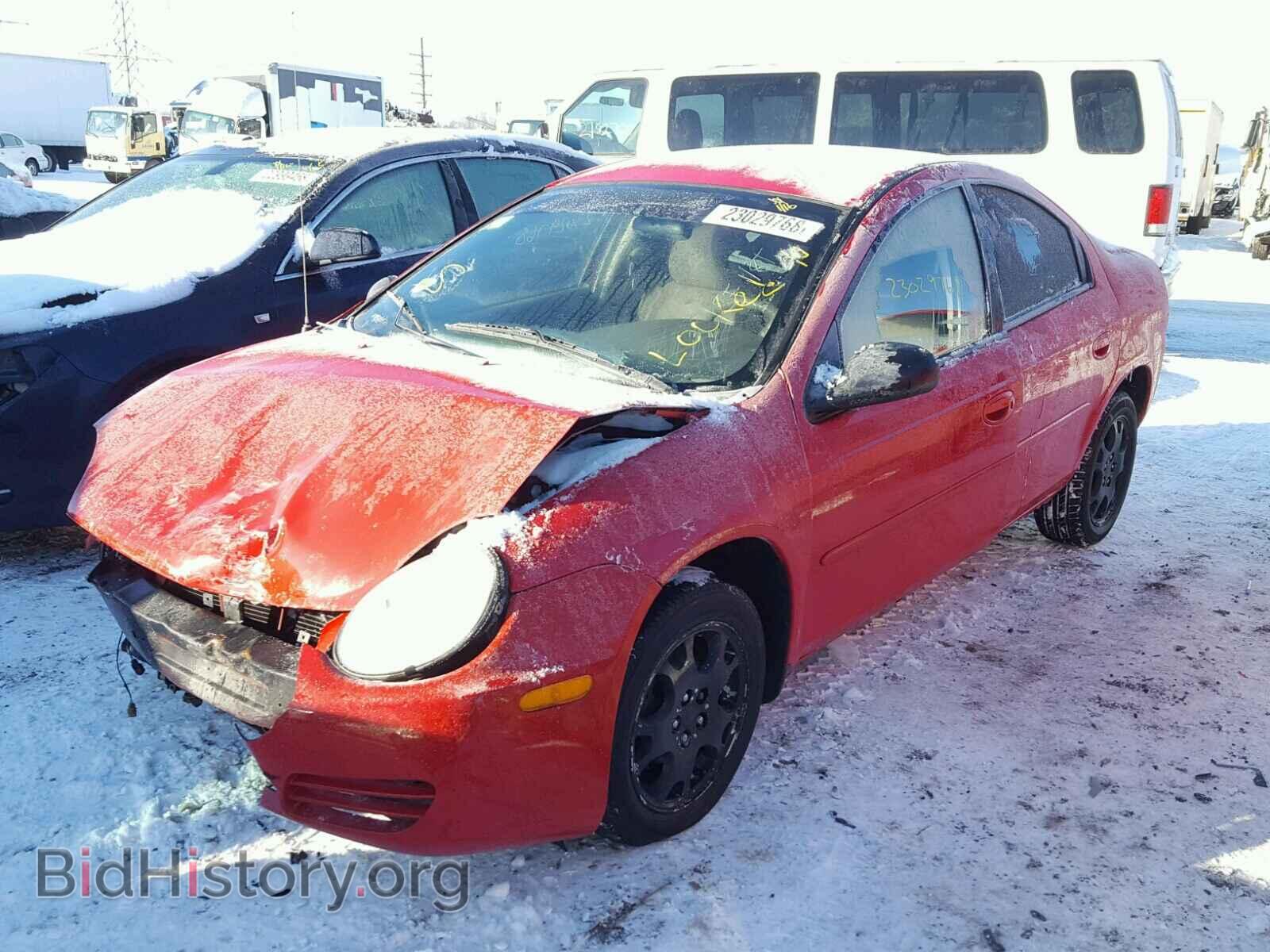 2005 DODGE NEON - VIN: 1B3ES56C35D172166 - Фото 2