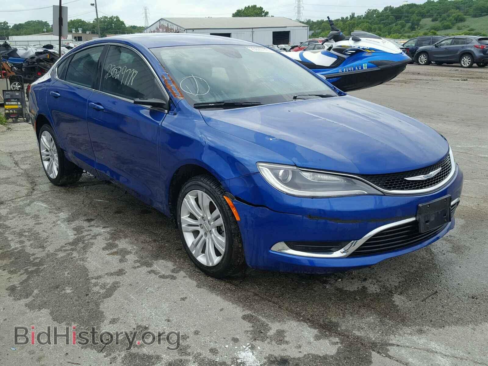 Photo 1C3CCCAB0FN609501 - CHRYSLER 200 2015