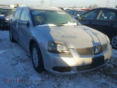 2011 Mitsubishi GALANT Galant FE, silver — VIN 4A32B2FFXBE015361, Copart