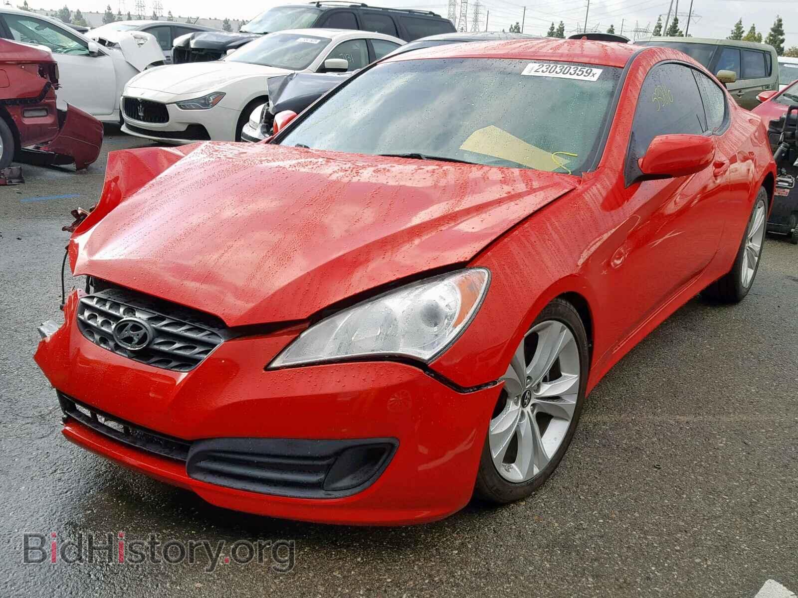 2012 HYUNDAI GENESIS - VIN: KMHHT6KD1CU070757 - Фото 2