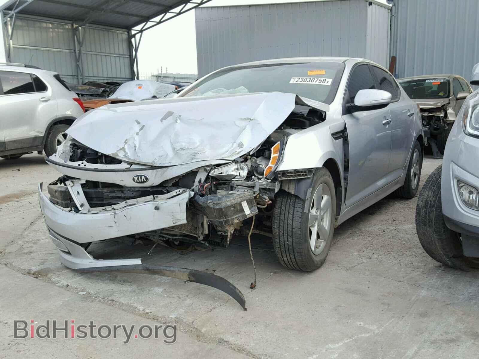 2014 KIA OPTIMA - VIN: 5XXGM4A74EG266522 - Фото 2