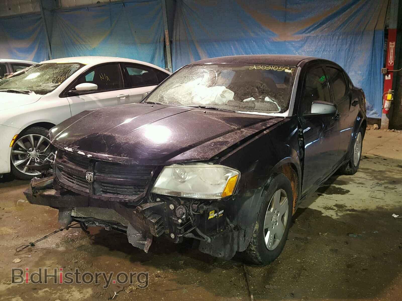 2008 DODGE AVENGER - VIN: 1B3LC46K28N102484 - Фото 2