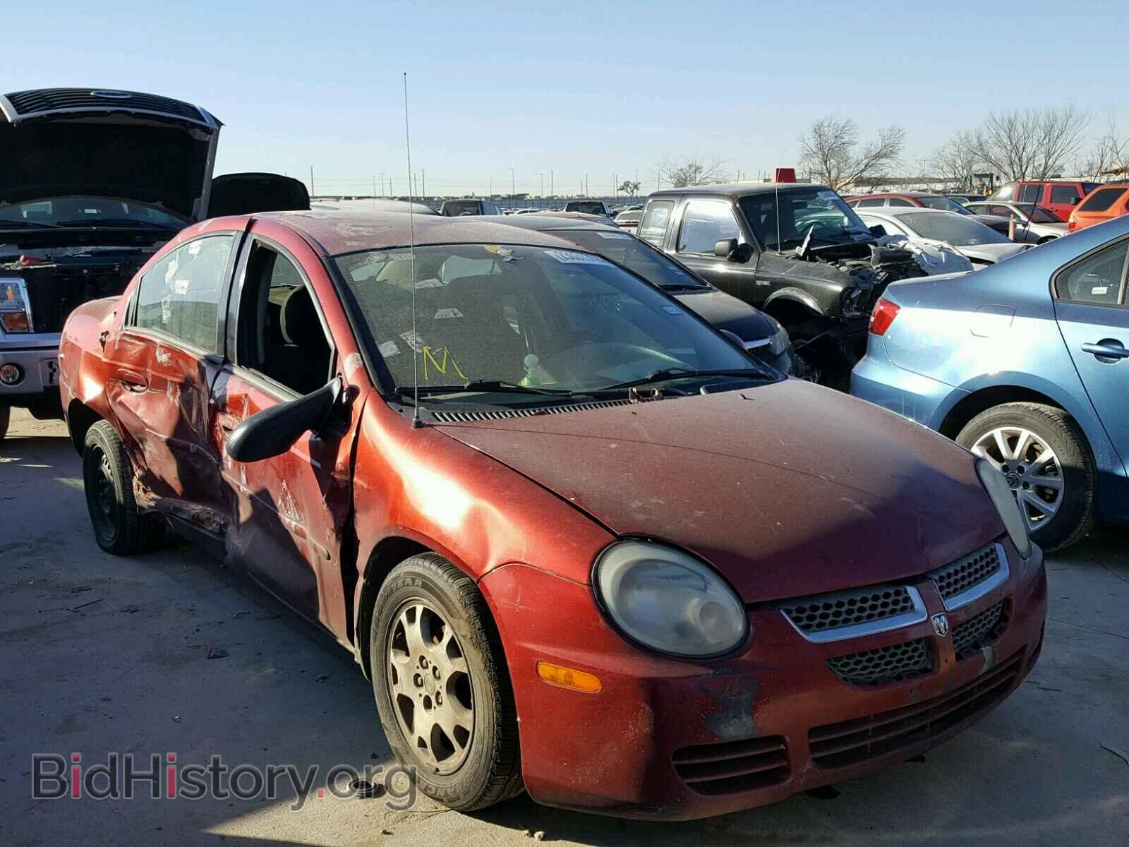 Photo 1B3ES56C54D603427 - DODGE NEON 2004