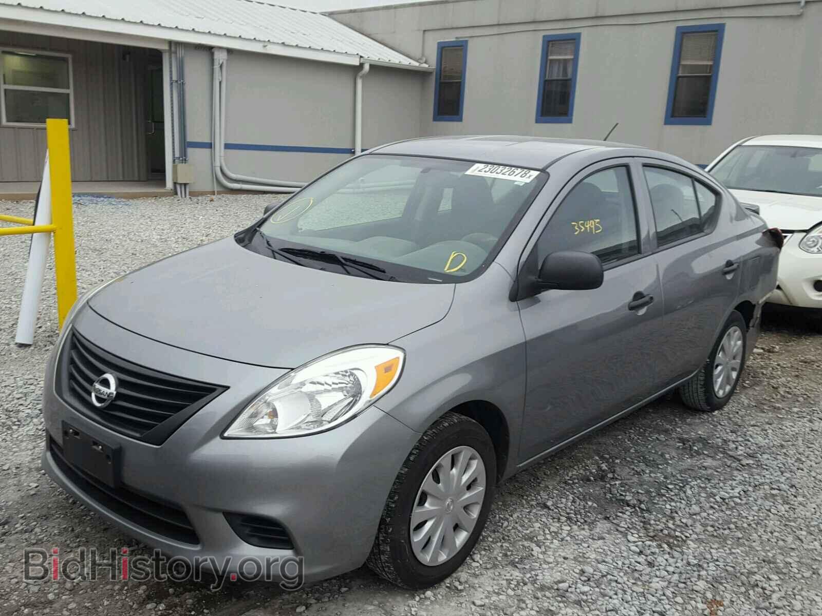 2014 NISSAN VERSA - VIN: 3N1CN7AP0EL847410 - Фото 2