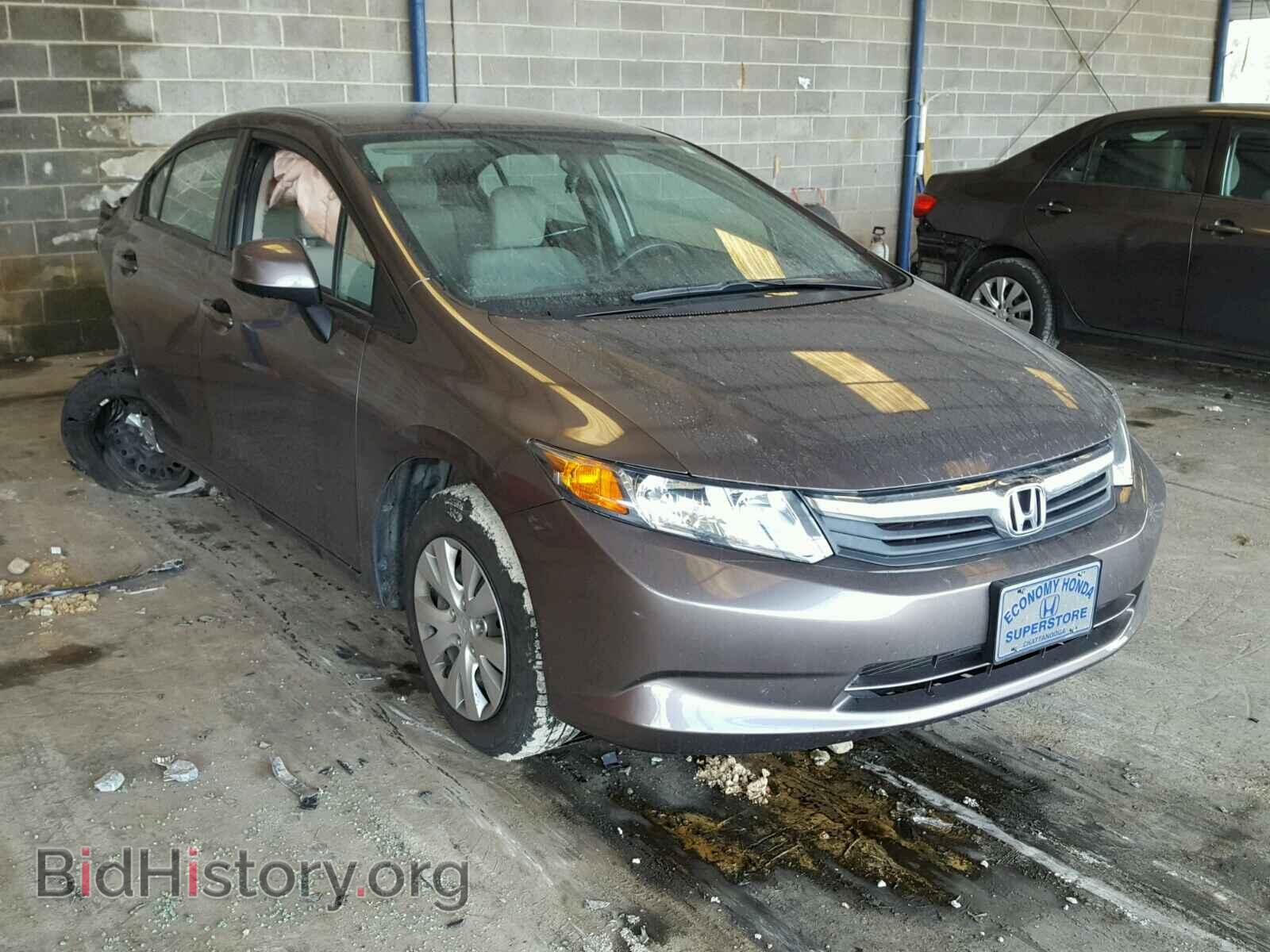 Photo 2HGFB2F54CH576100 - HONDA CIVIC 2012