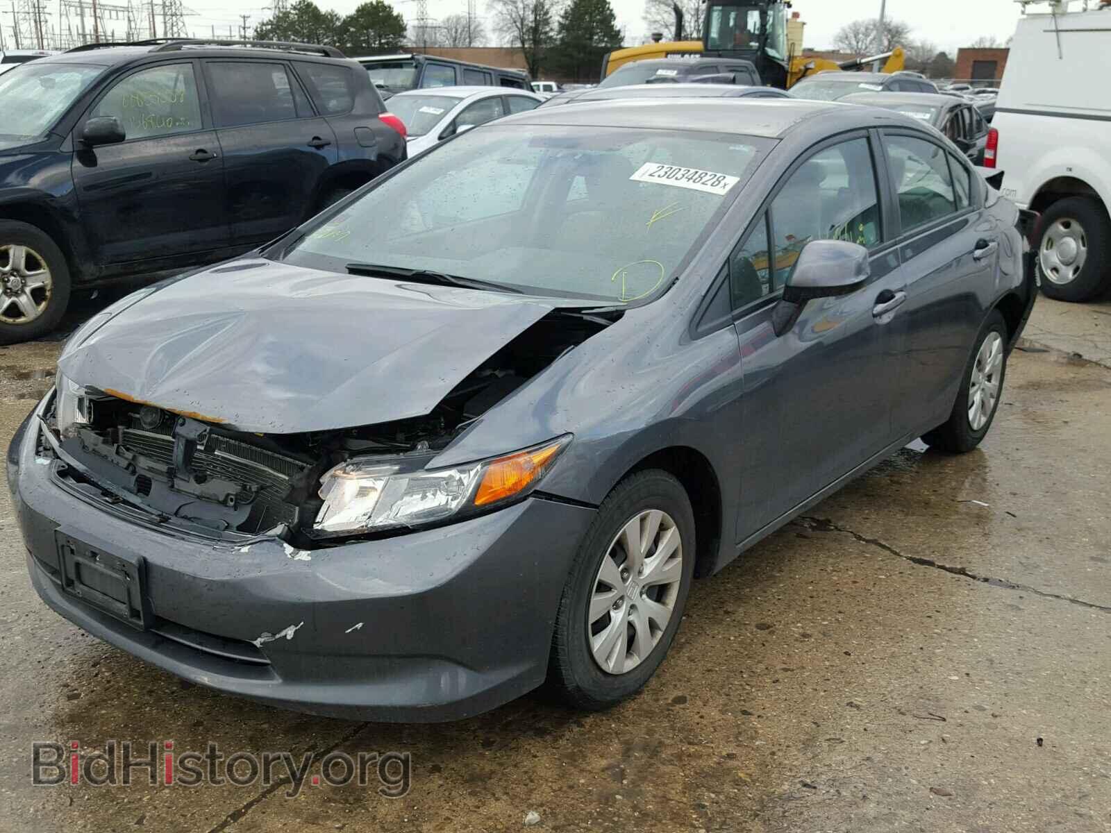 2012 HONDA CIVIC - VIN: 19XFB2F54CE093264 - Фото 2