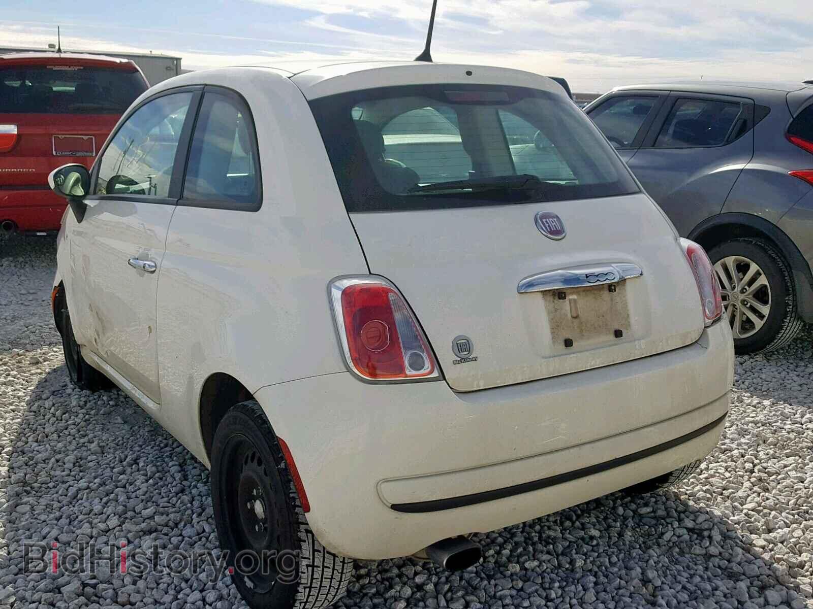 2012 FIAT 500 - VIN: 3C3CFFAR1CT366797 - Фото 3
