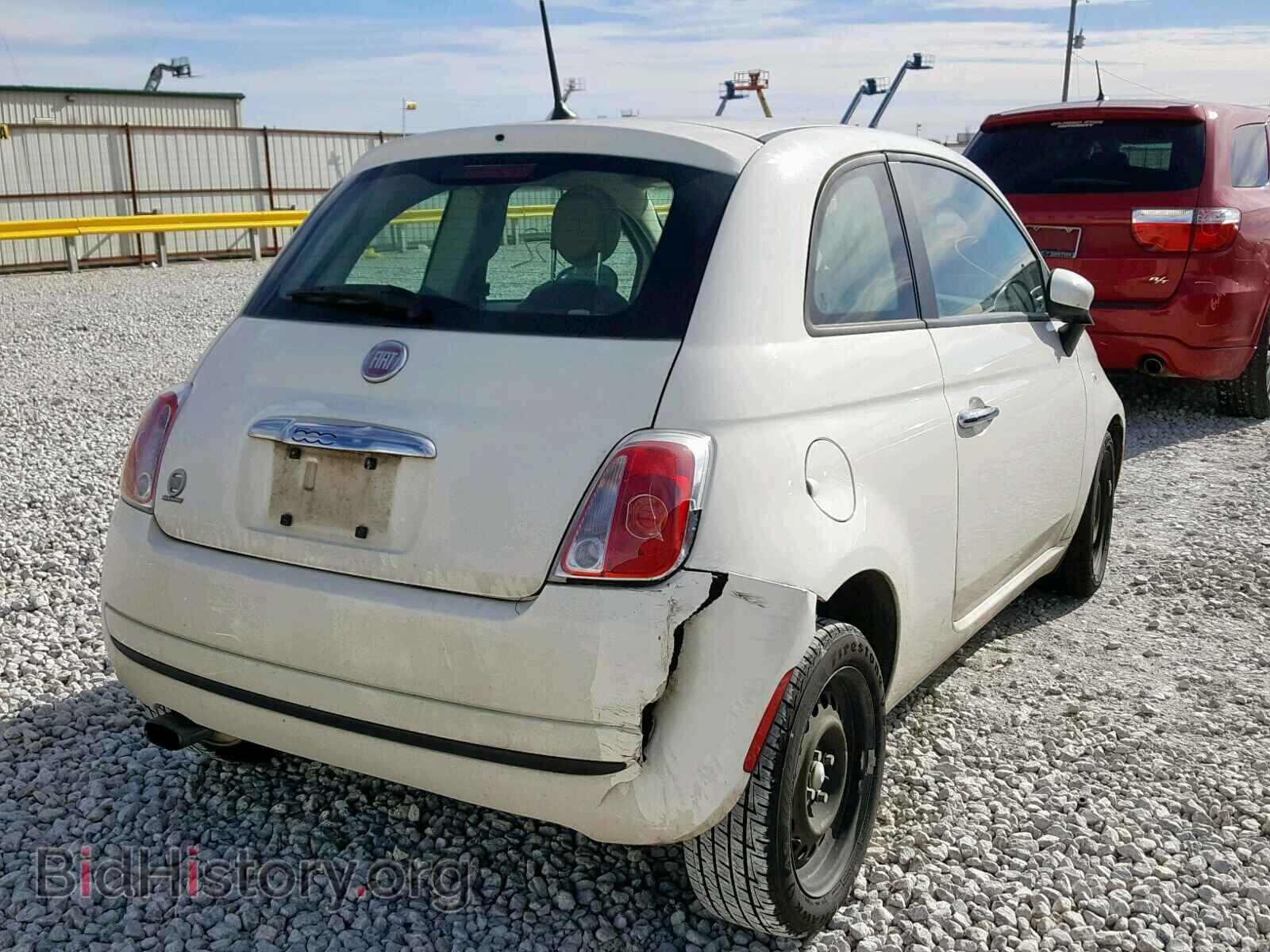 2012 FIAT 500 - VIN: 3C3CFFAR1CT366797 - Фото 4