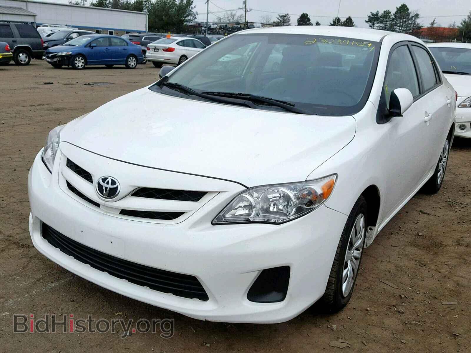 2012 TOYOTA COROLLA BA - VIN: 2T1BU4EE2CC800401 - Фото 2