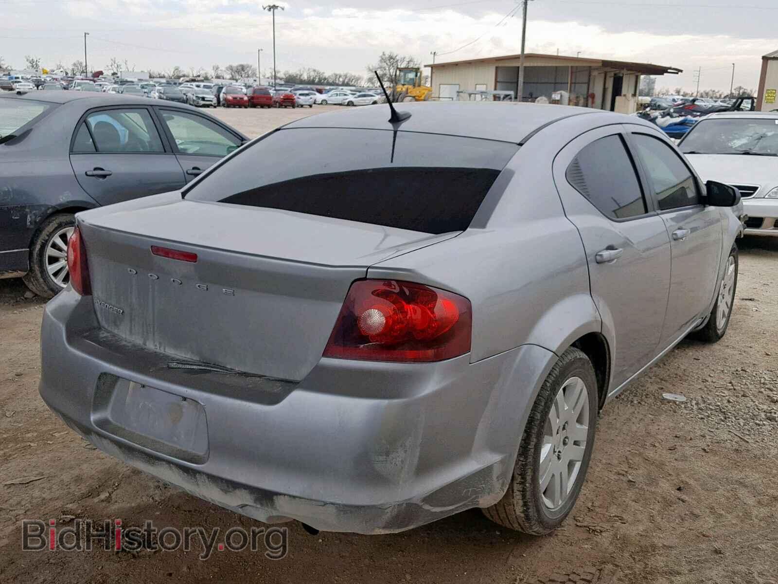 2013 DODGE AVENGER - VIN: 1C3CDZAB5DN547834 - Фото 4