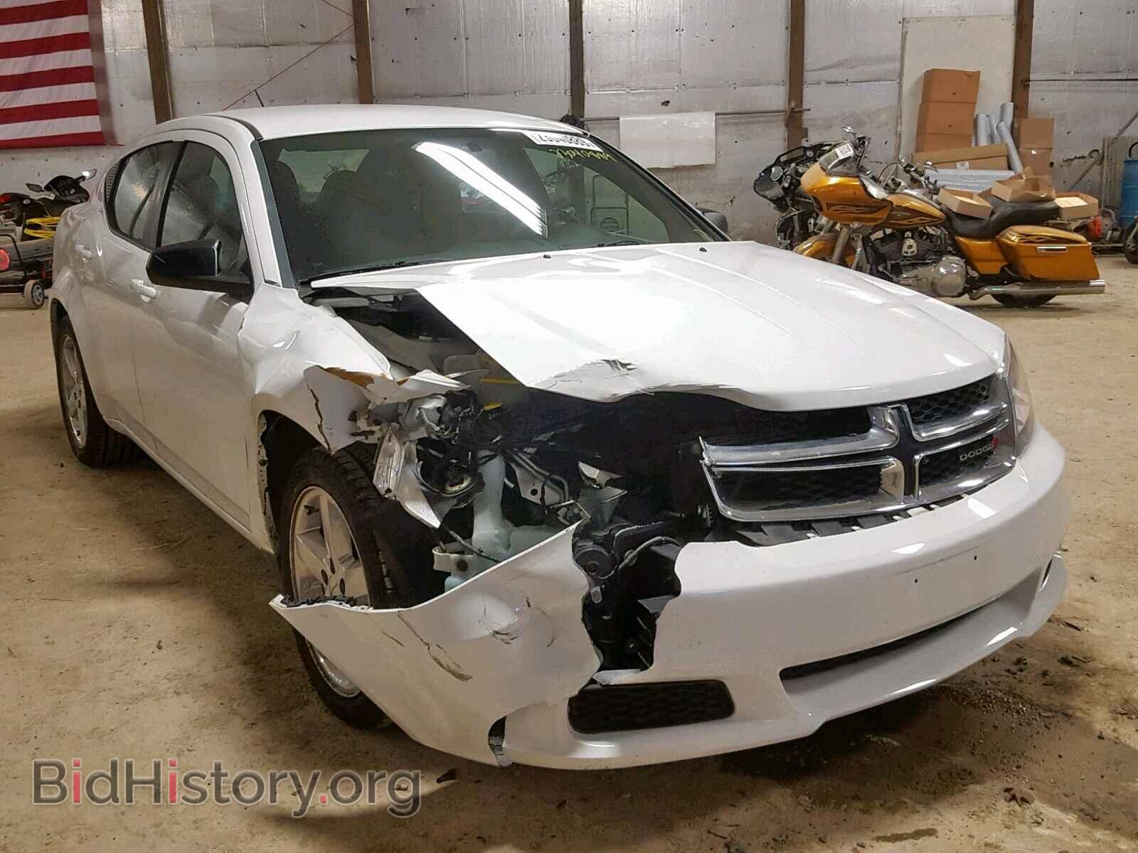 Photo 1C3CDZAB7DN529822 - DODGE AVENGER 2013
