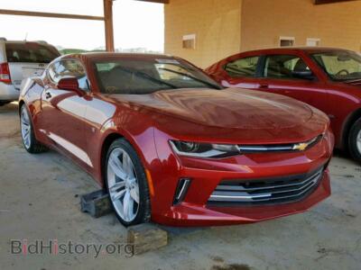2017 Chevrolet CAMARO Camaro LT, красный — VIN 1G1FD1RSXH0124855, Copart