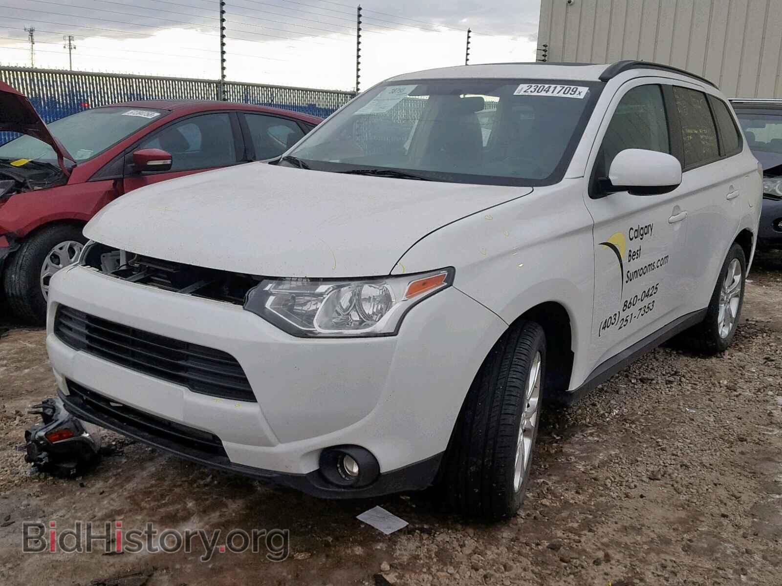 2014 MITSUBISHI OUTLANDER - VIN: JA4AZ2A32EZ601275 - Фото 2