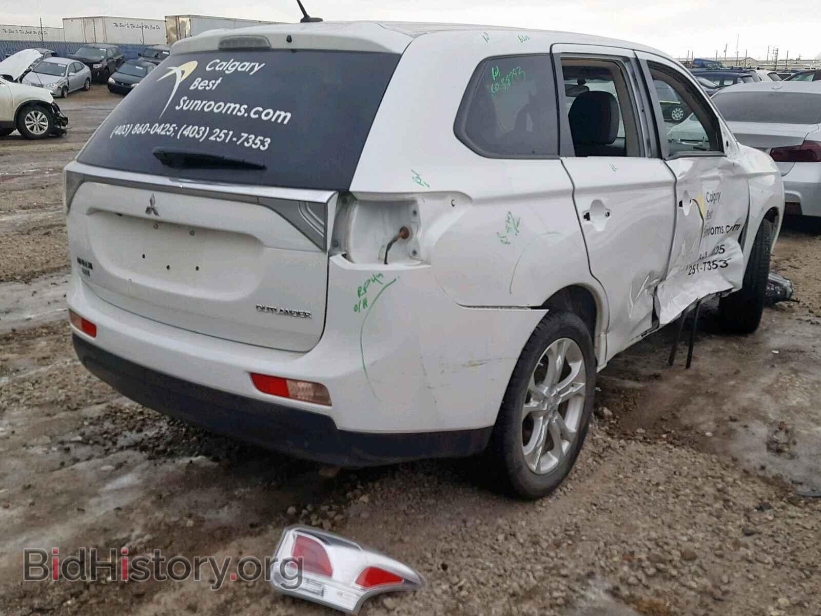2014 MITSUBISHI OUTLANDER - VIN: JA4AZ2A32EZ601275 - Фото 4