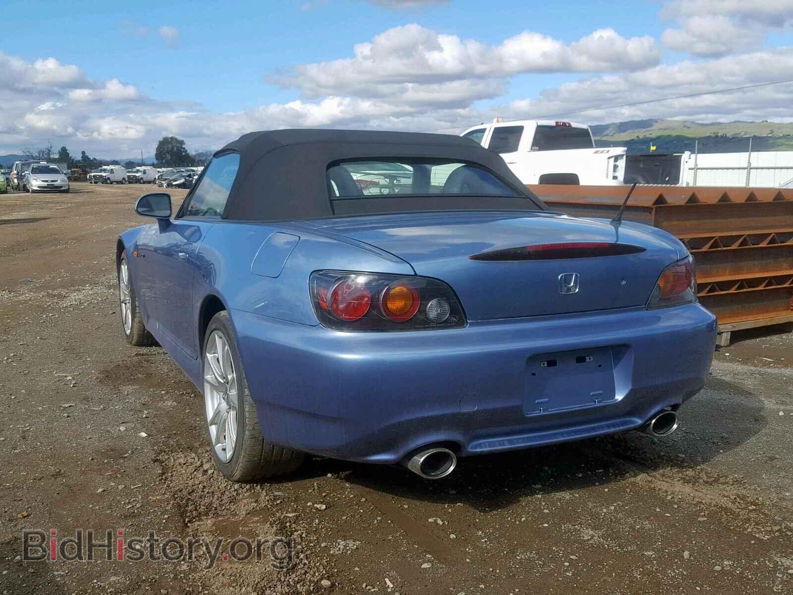 2004 HONDA S2000 - VIN: JHMAP21474T001954 - Фото 3