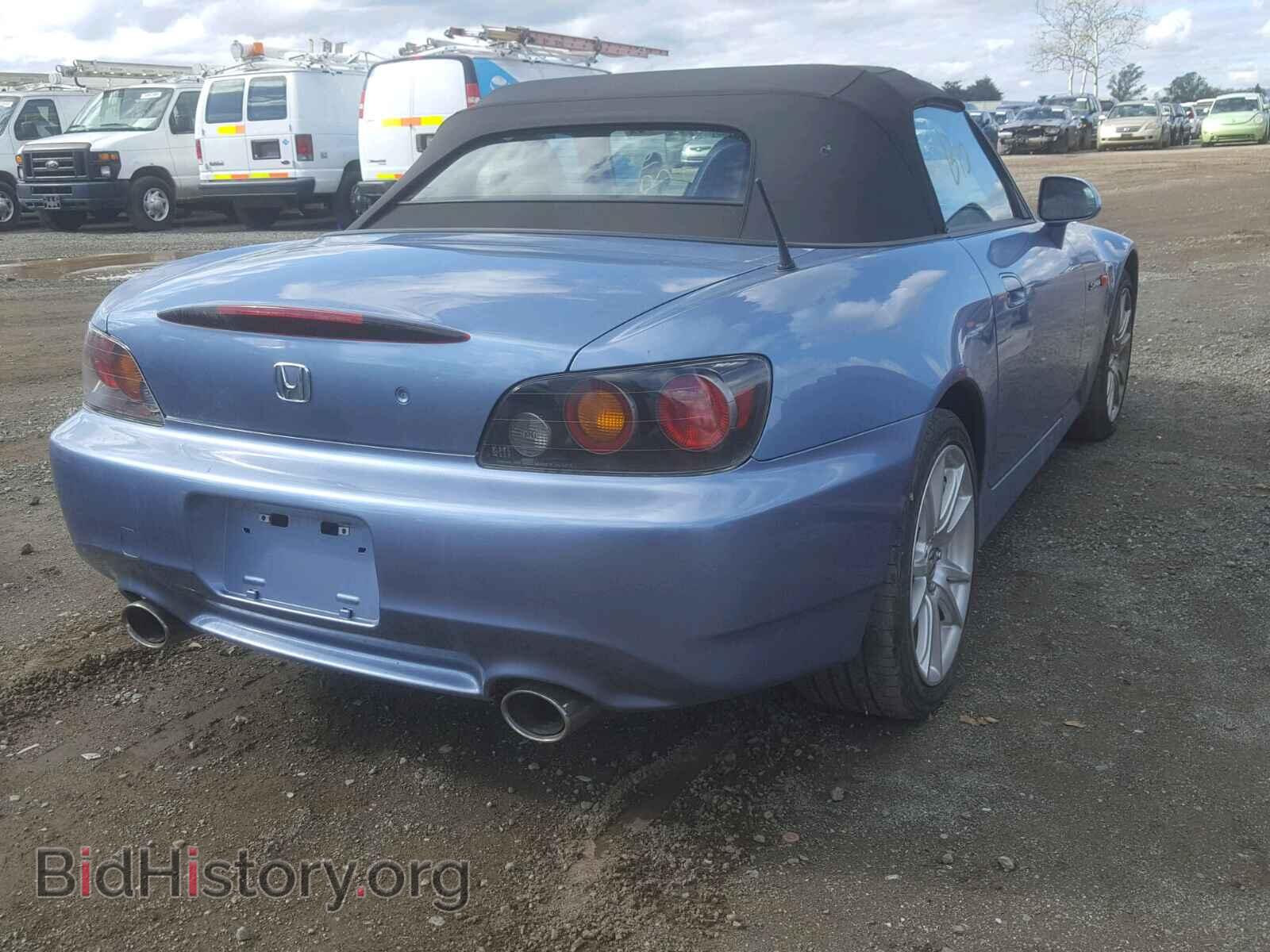 2004 HONDA S2000 - VIN: JHMAP21474T001954 - Фото 4
