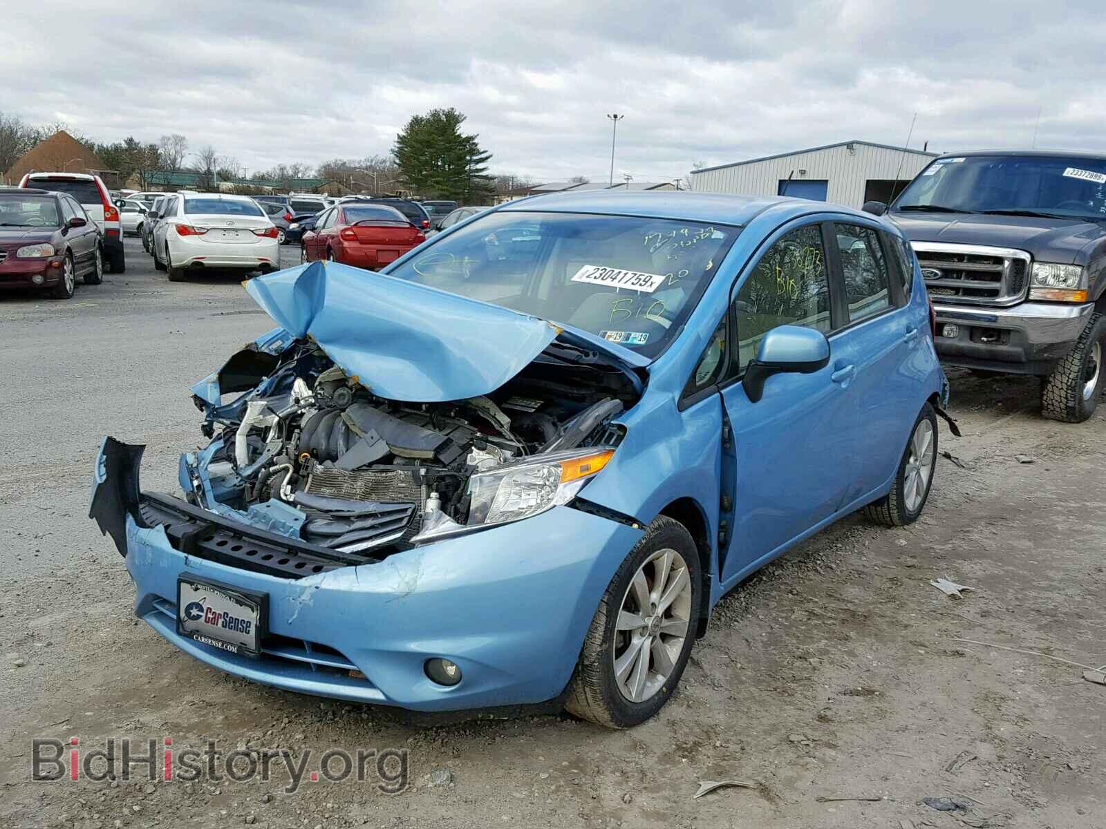2014 NISSAN VERSA - VIN: 3N1CE2CP2EL392043 - Фото 2