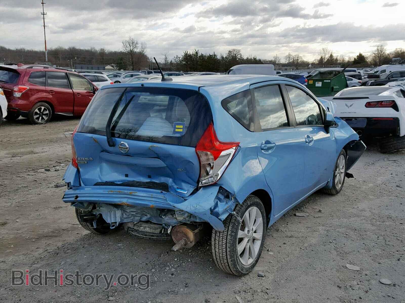 2014 NISSAN VERSA - VIN: 3N1CE2CP2EL392043 - Фото 4