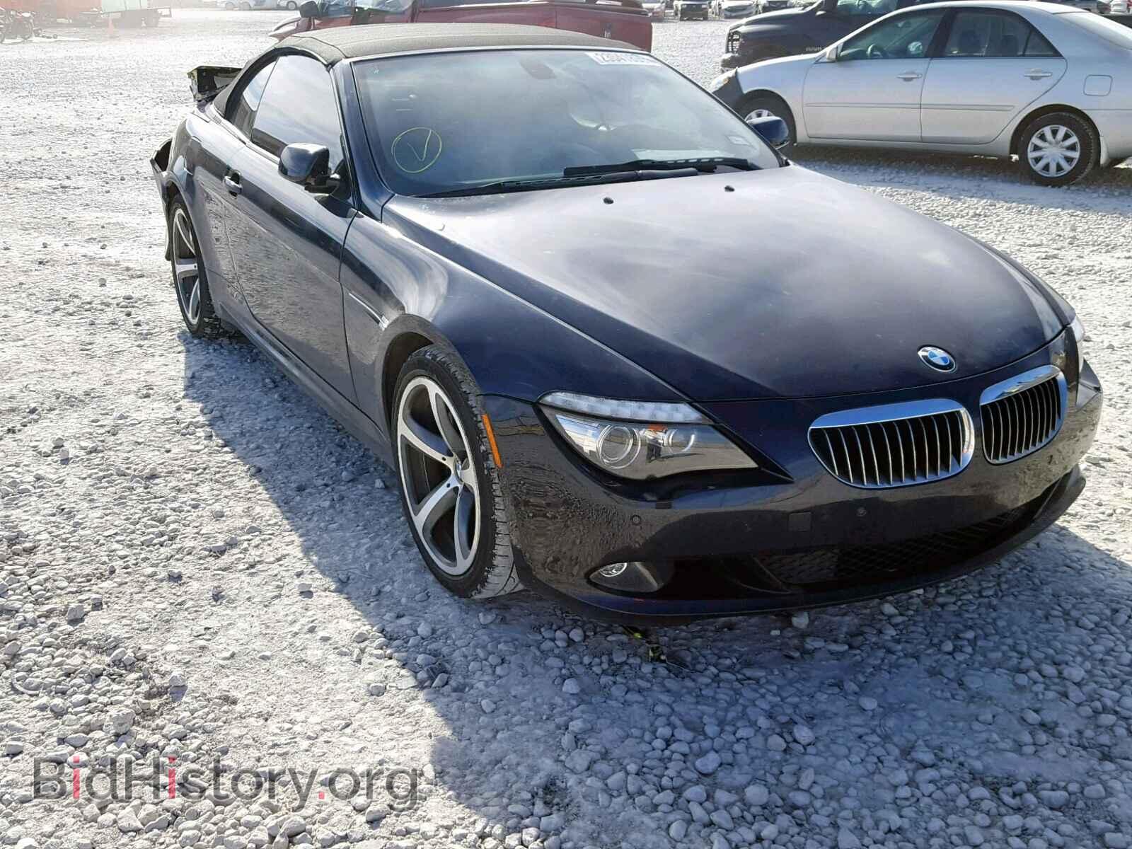 Photo WBAEB53528CX62631 - BMW 6 SERIES 2008