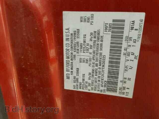2000 MAZDA B2500 - VIN: 4F4YR12C3YTM30225 - Photo 9