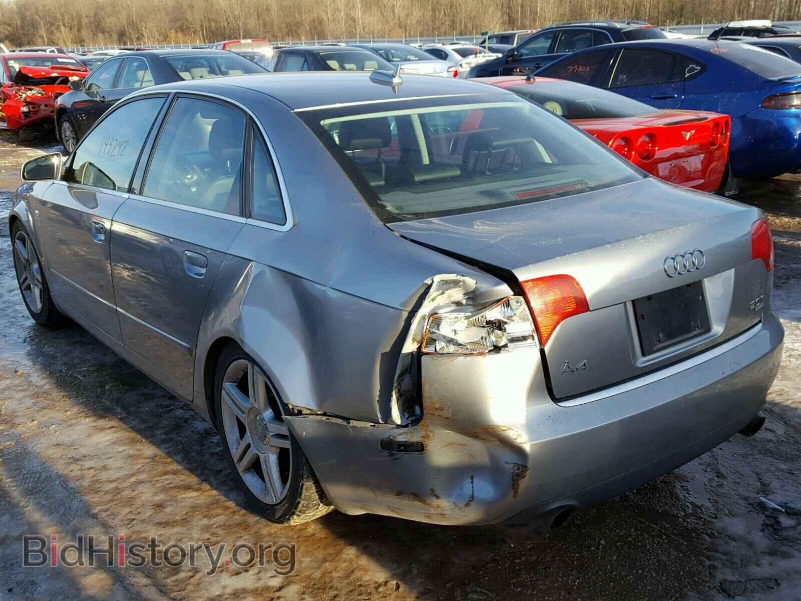 2005 AUDI A4 - VIN: WAUDF68E15A446434 - Фото 3