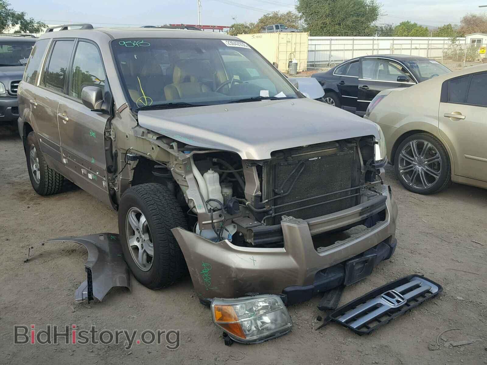 Фотография 5FNYF28526B048977 - HONDA PILOT 2006