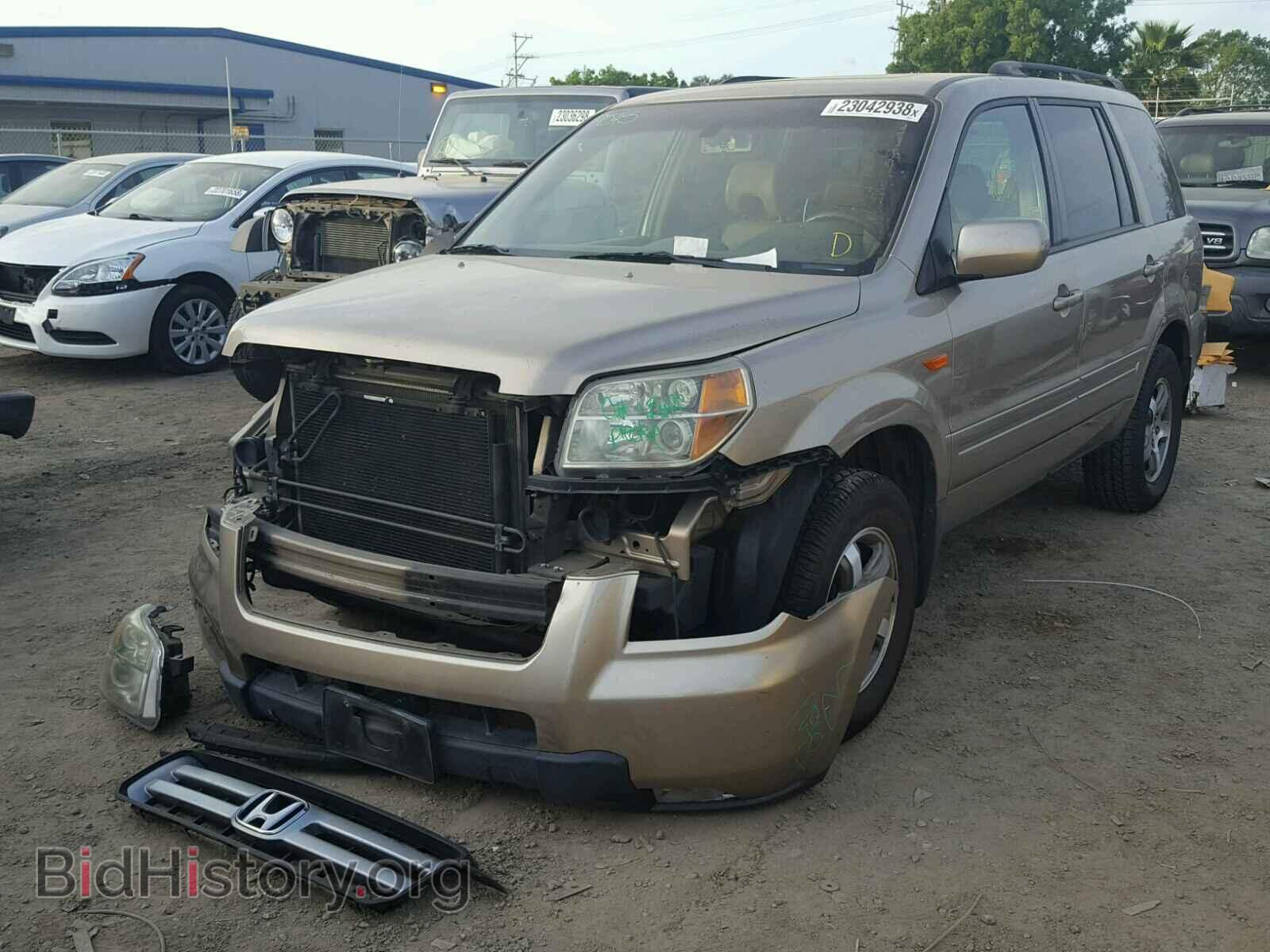 2006 HONDA PILOT - VIN: 5FNYF28526B048977 - Фото 2